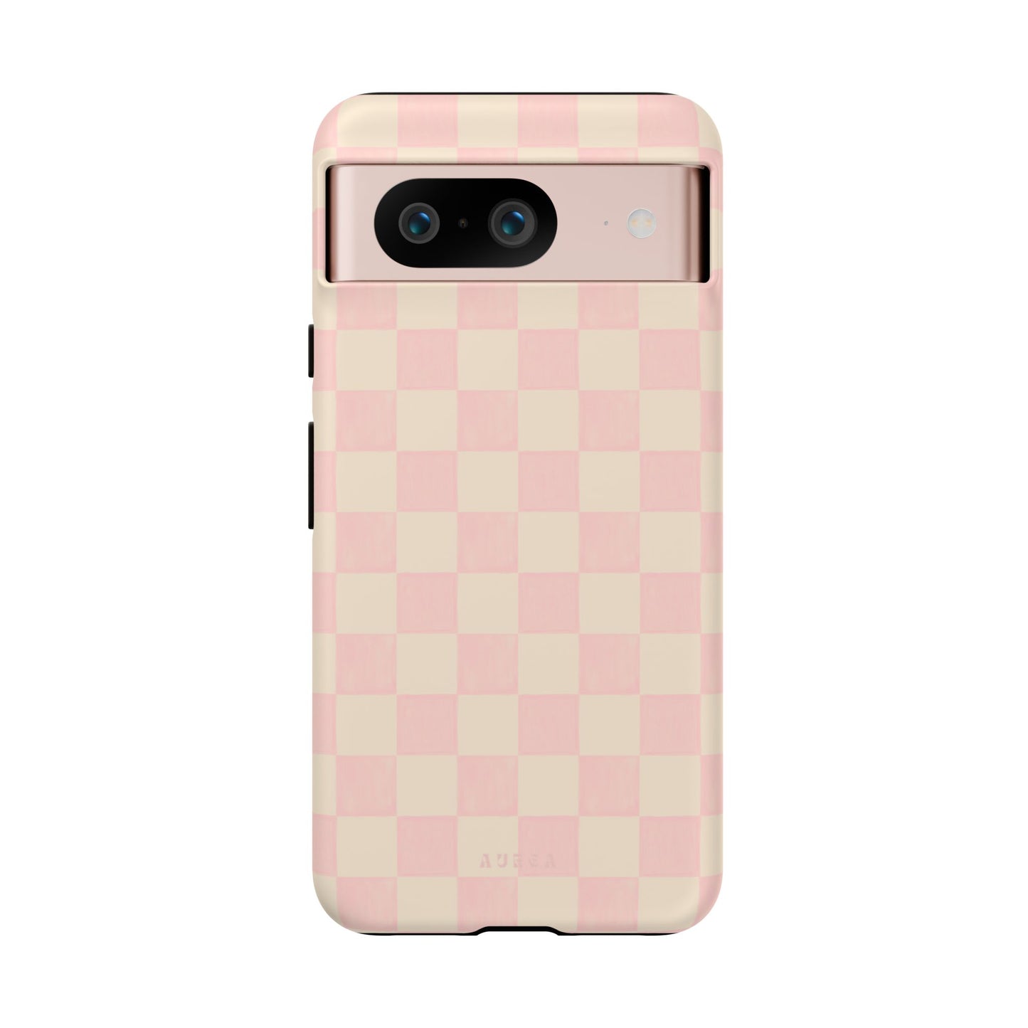 Sweet Blush Checkboard