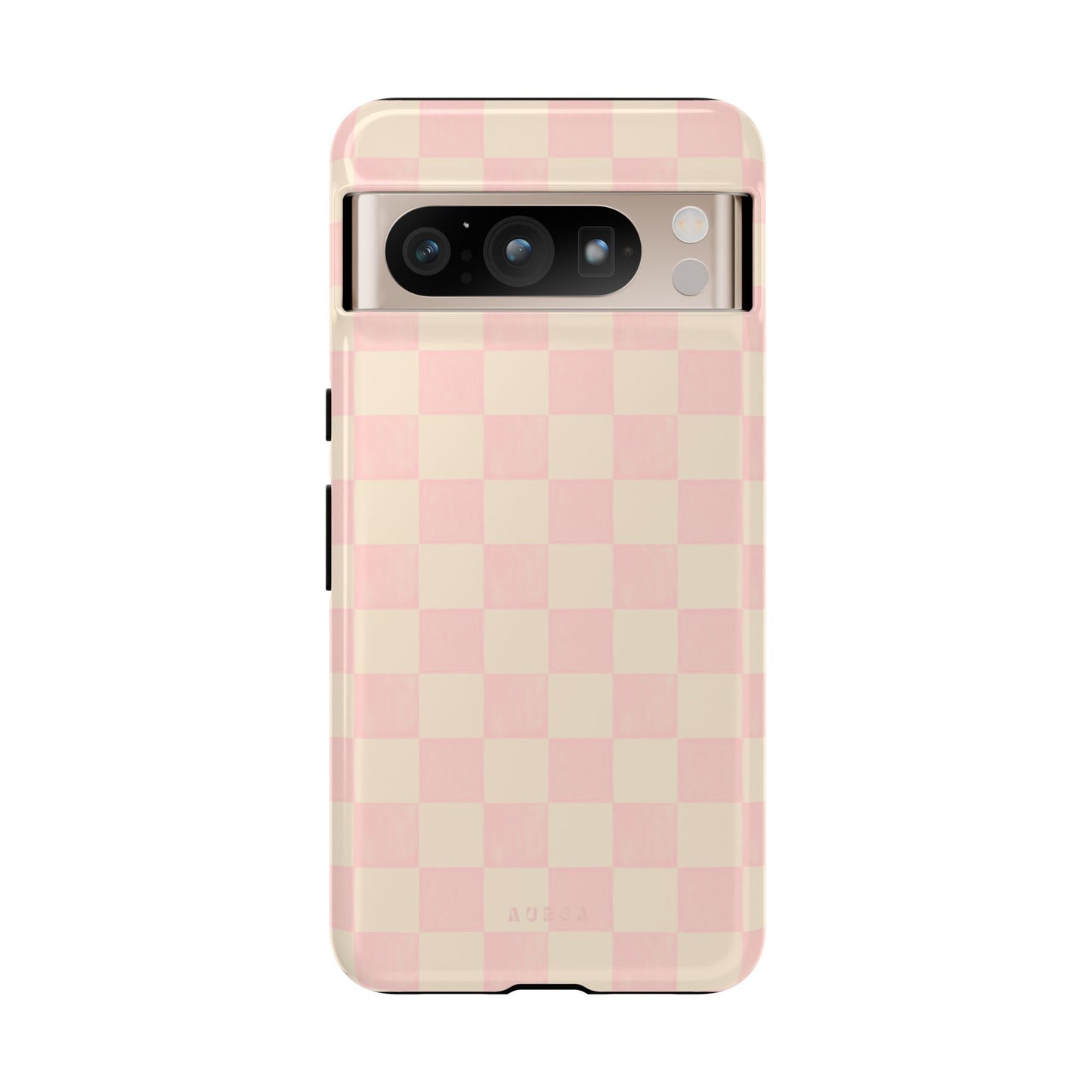 Sweet Blush Checkboard