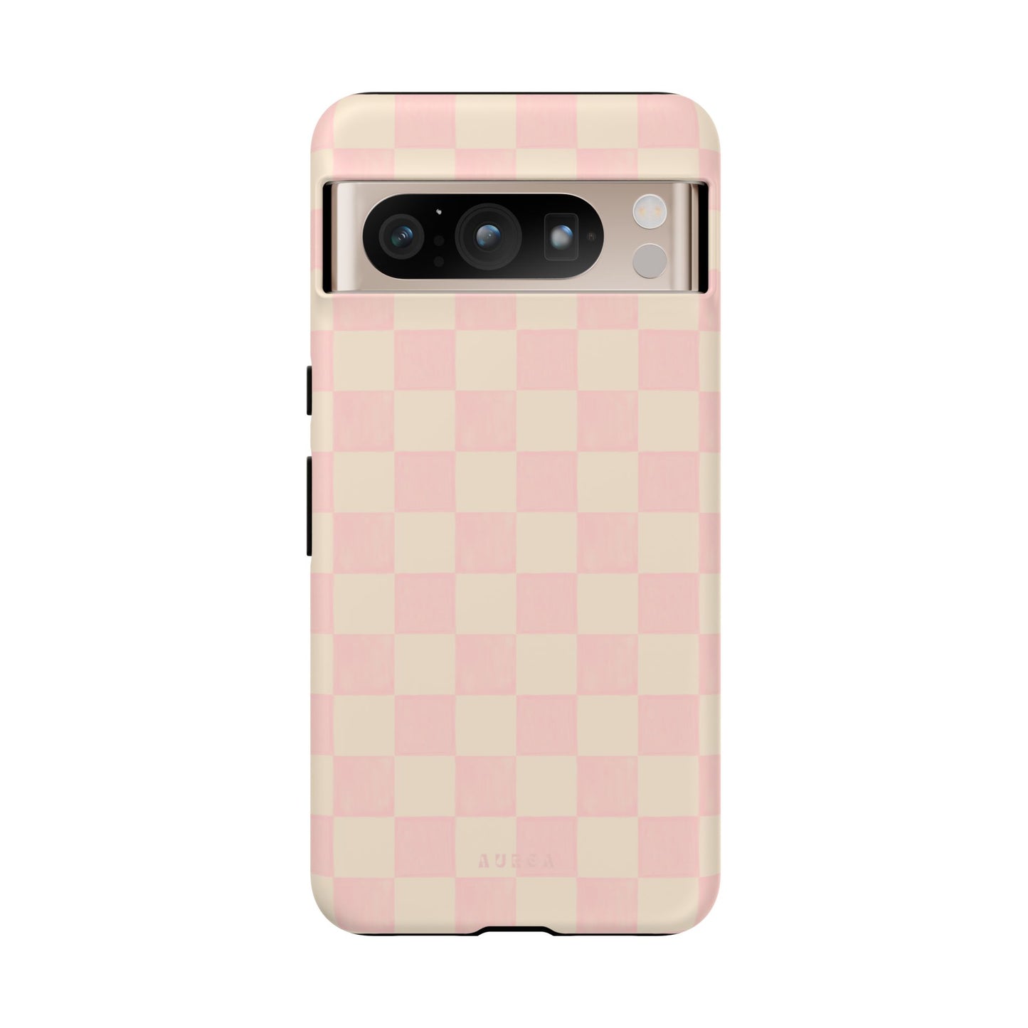 Sweet Blush Checkboard