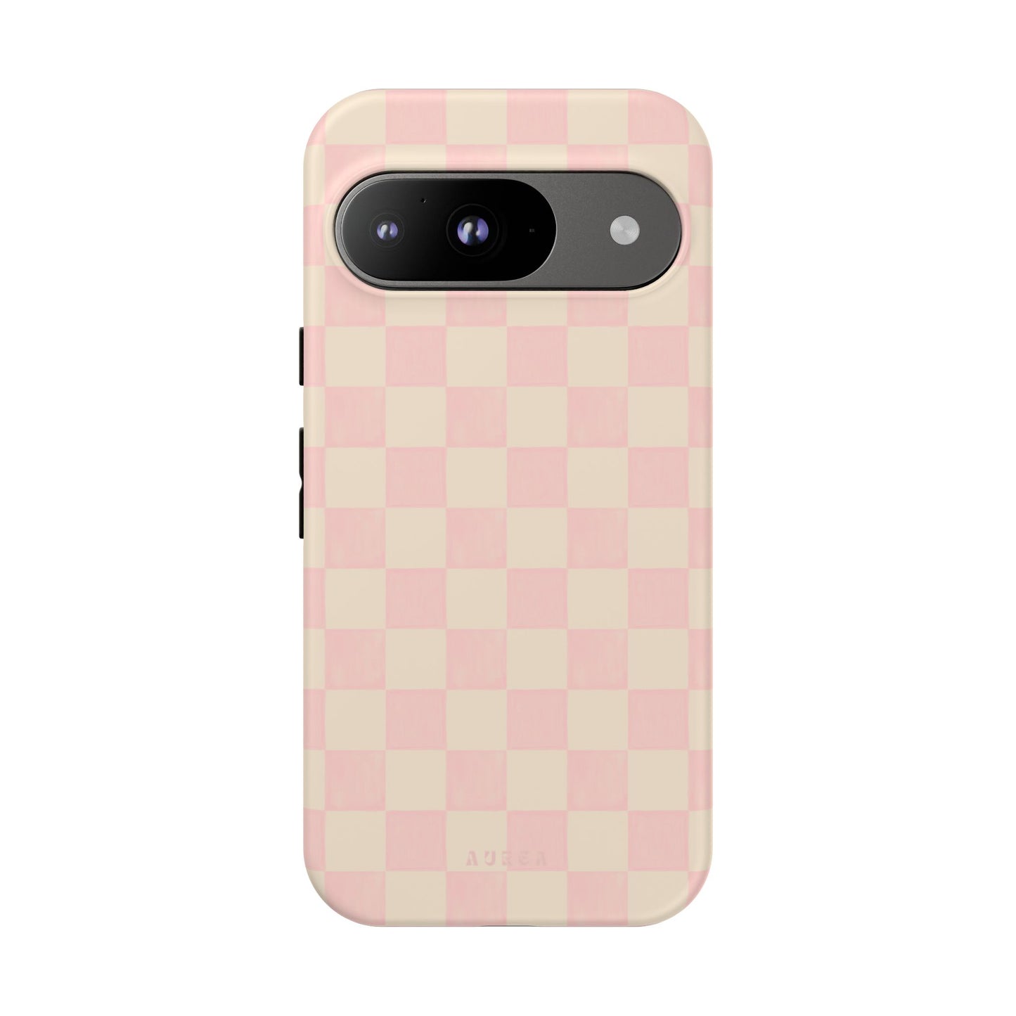 Sweet Blush Checkboard