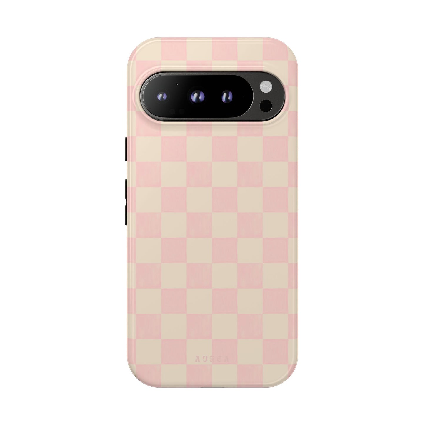 Sweet Blush Checkboard