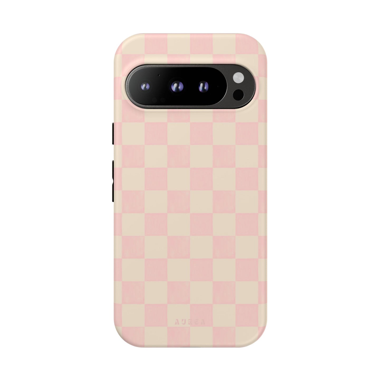 Sweet Blush Checkboard