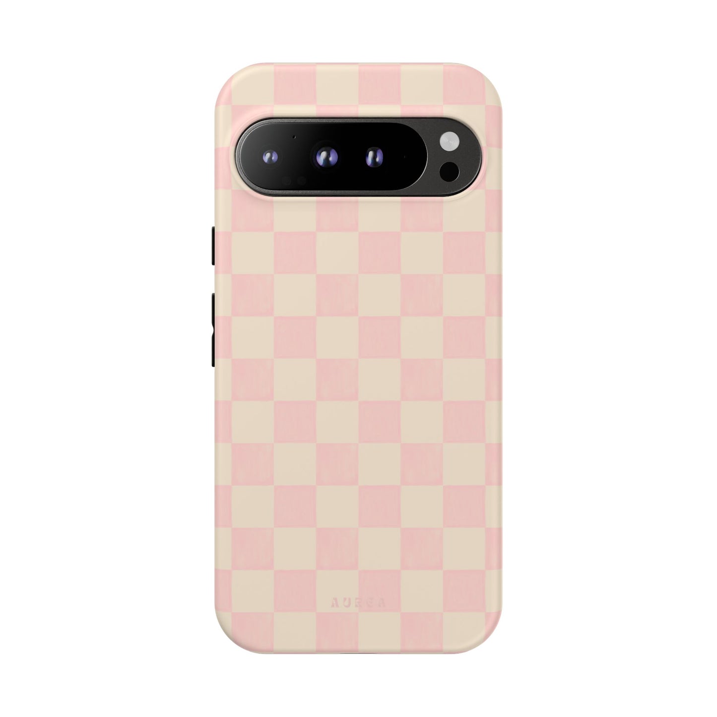 Sweet Blush Checkboard