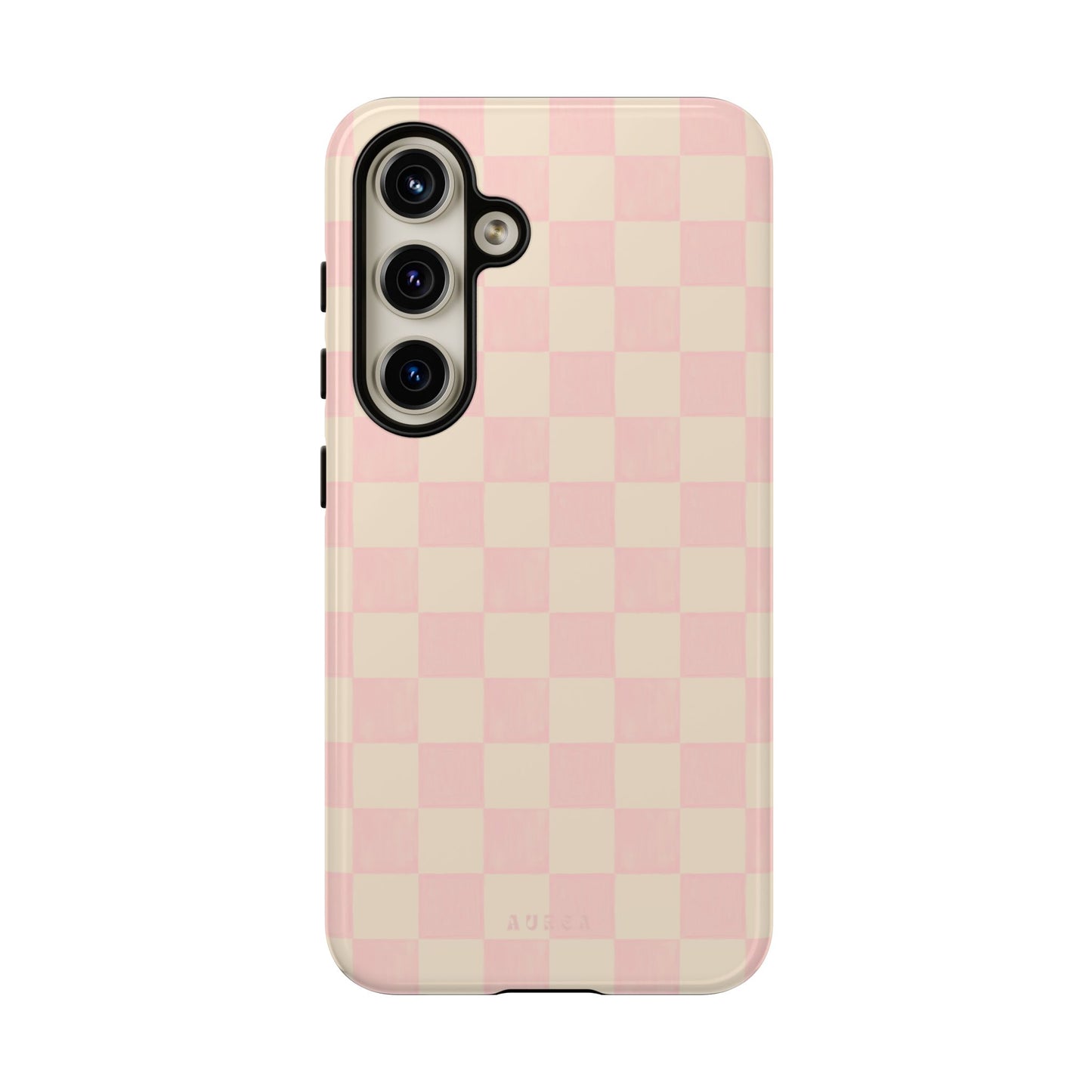 Sweet Blush Checkboard