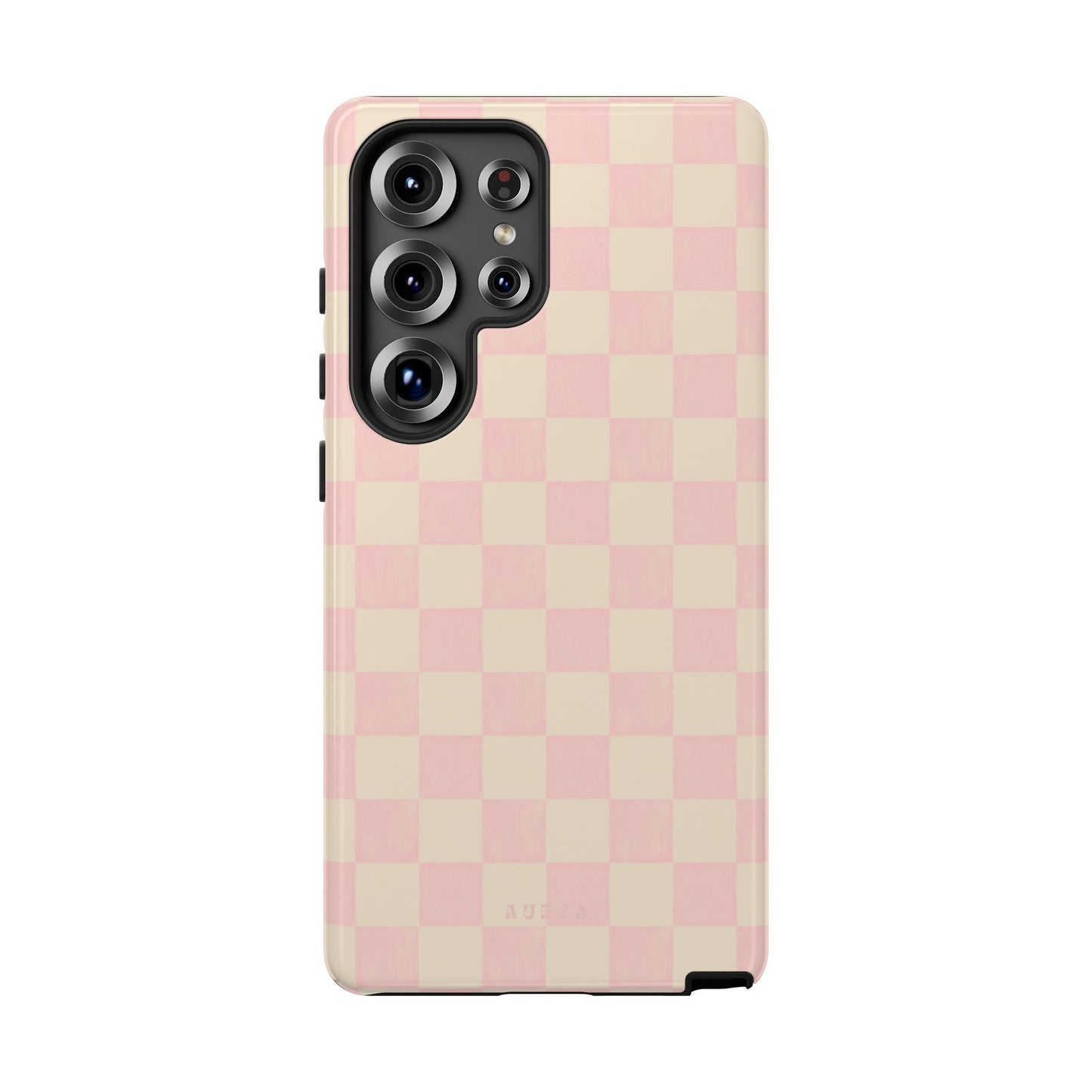 Sweet Blush Checkboard