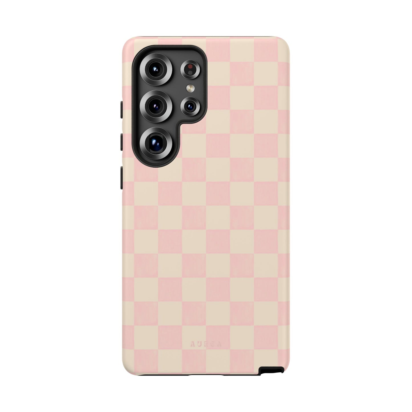 Sweet Blush Checkboard