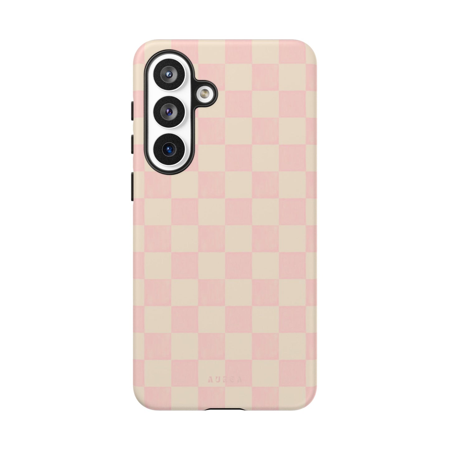 Sweet Blush Checkboard