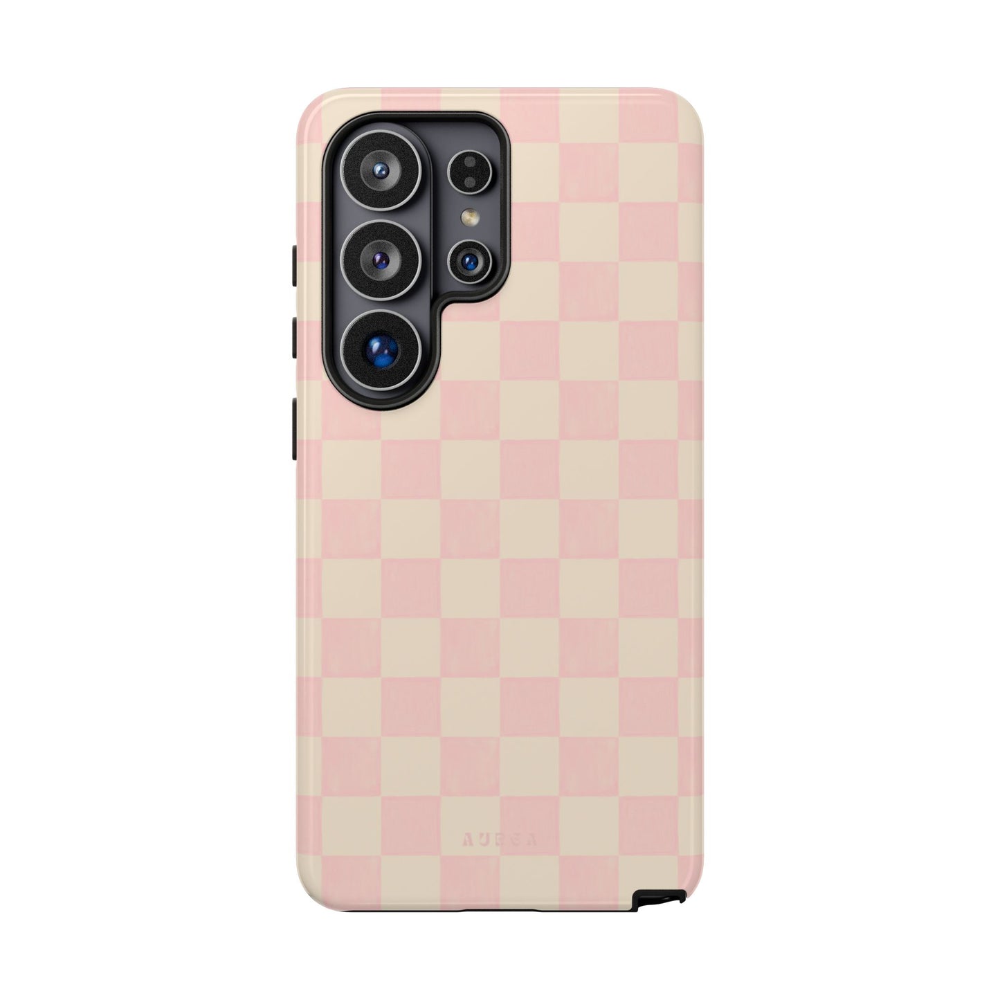 Sweet Blush Checkboard
