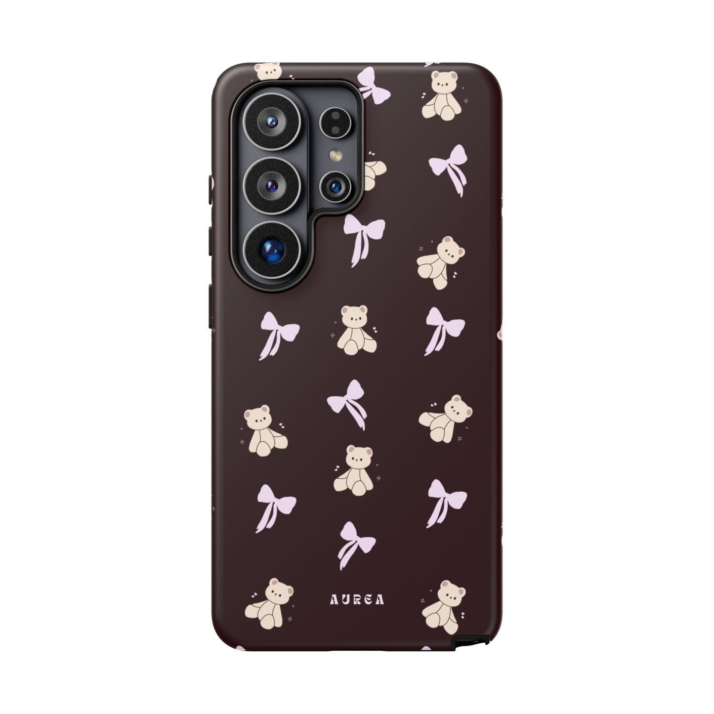Cute Teddy Bear & Bow Pattern