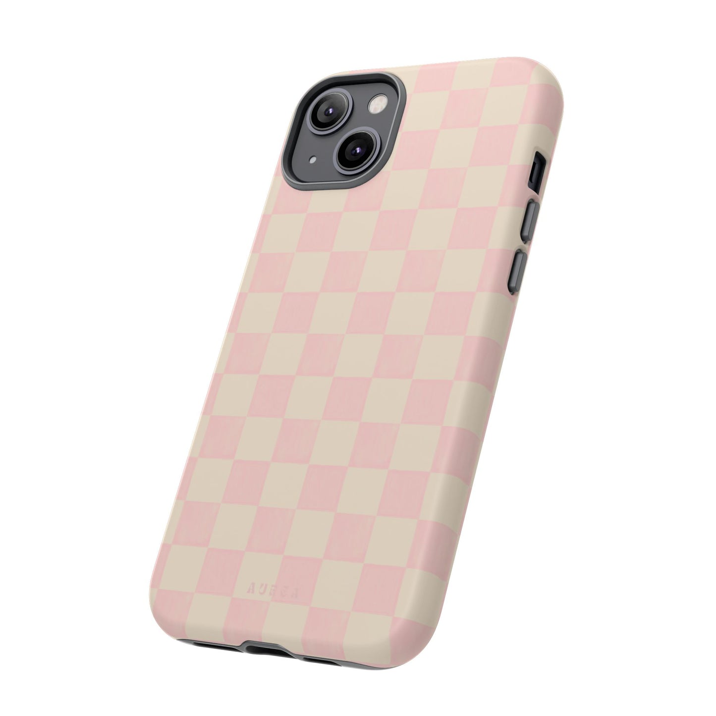 Sweet Blush Checkboard
