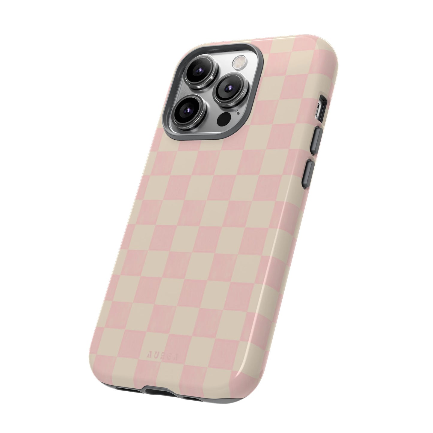 Sweet Blush Checkboard