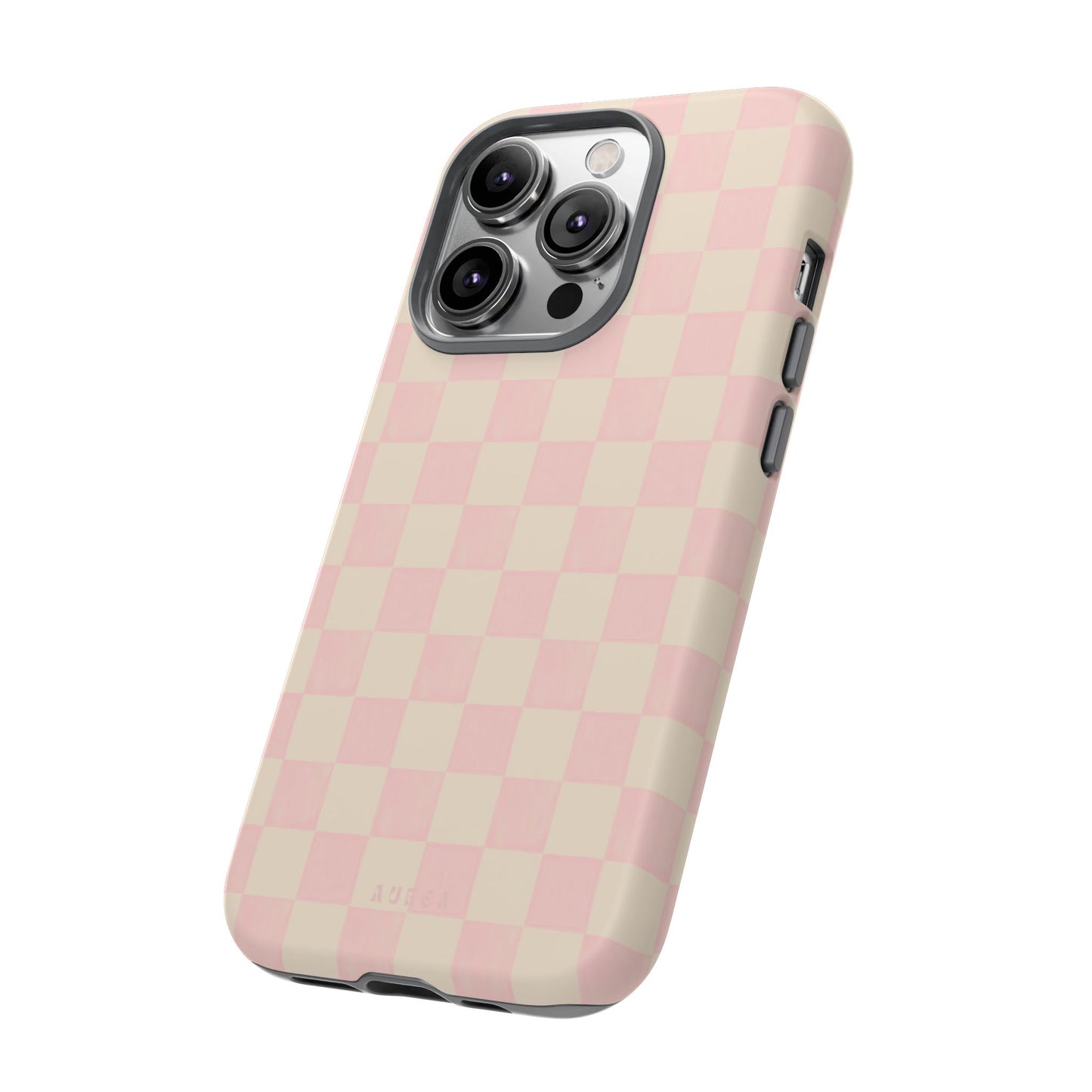 Sweet Blush Checkboard