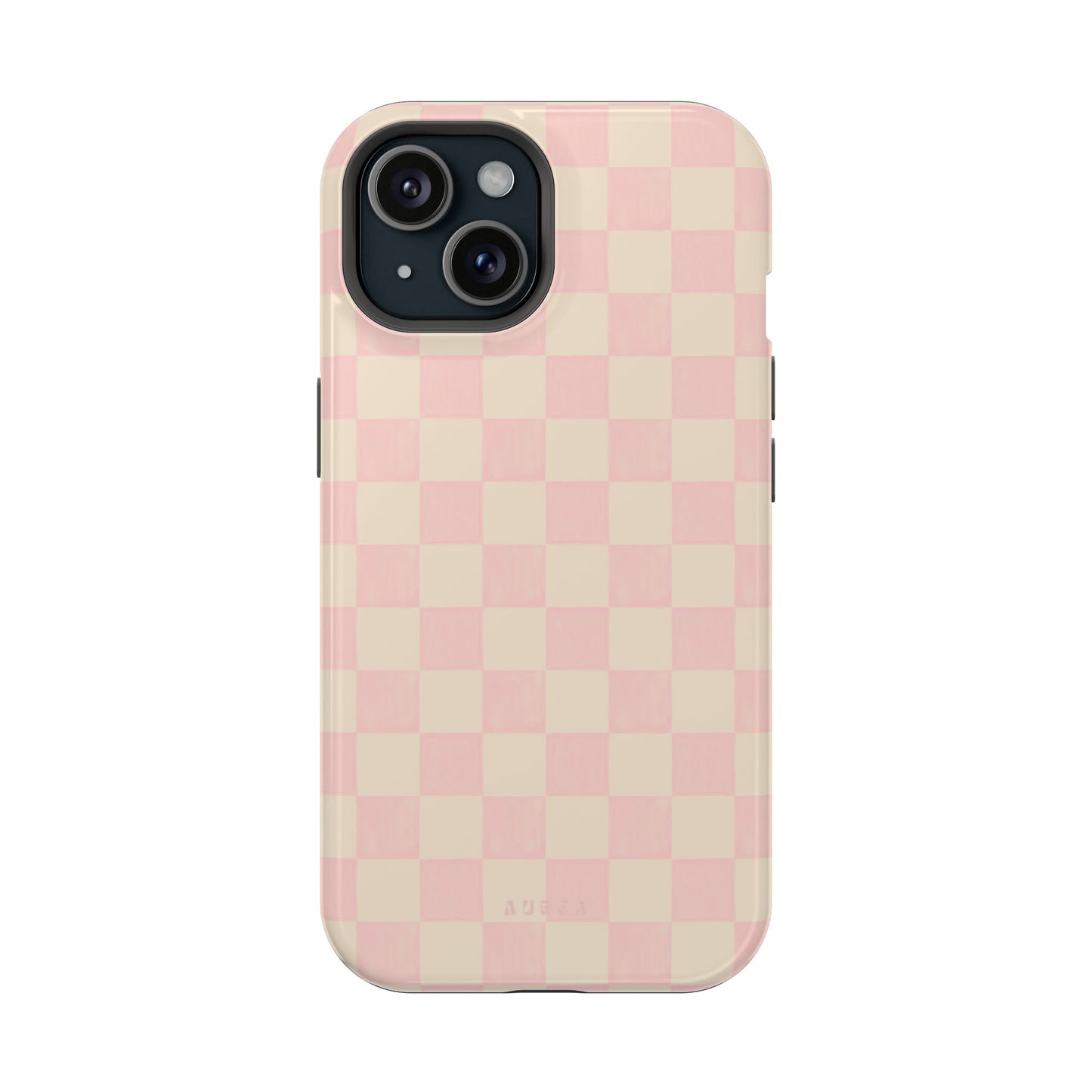 Sweet Blush Checkboard