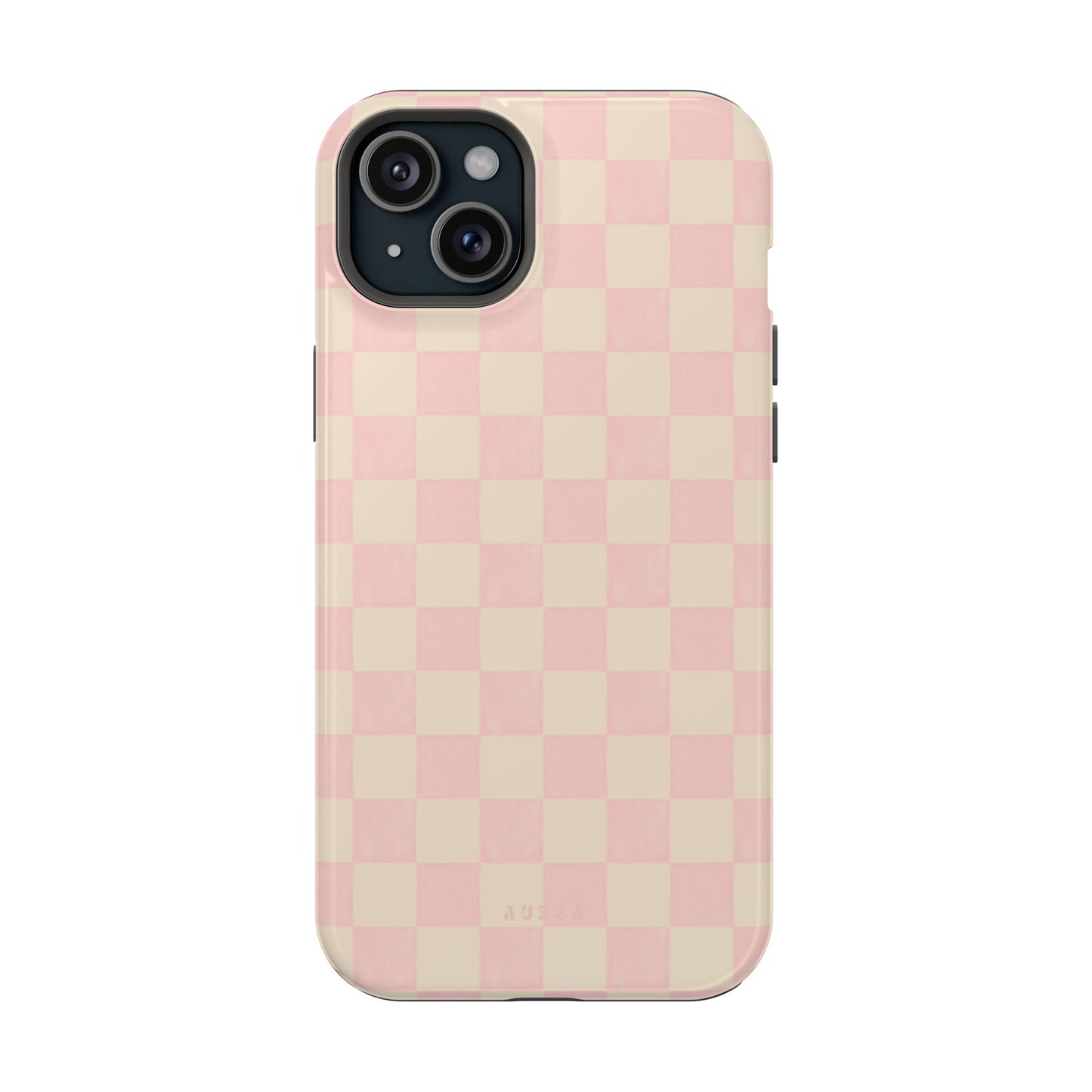 Sweet Blush Checkboard