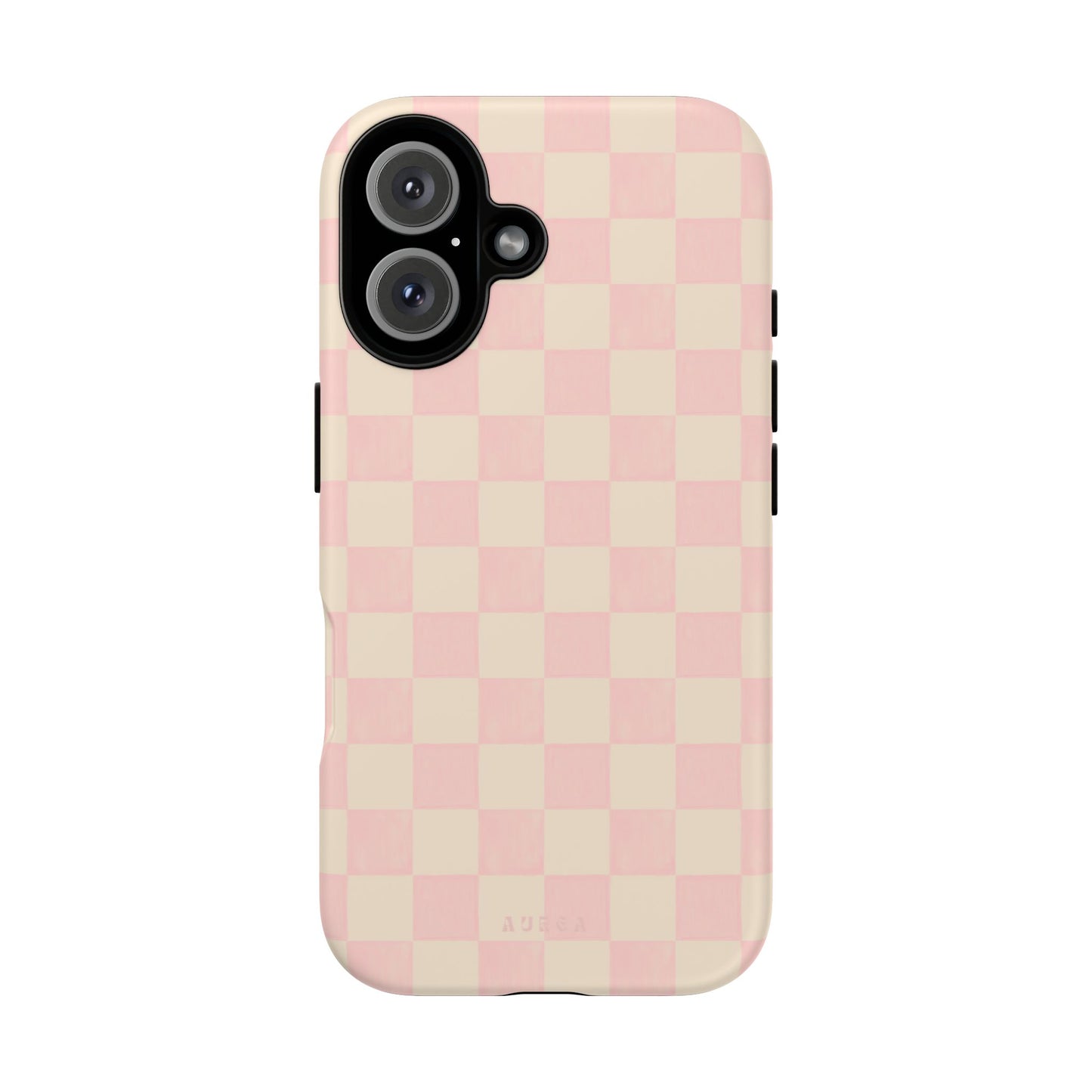 Sweet Blush Checkboard