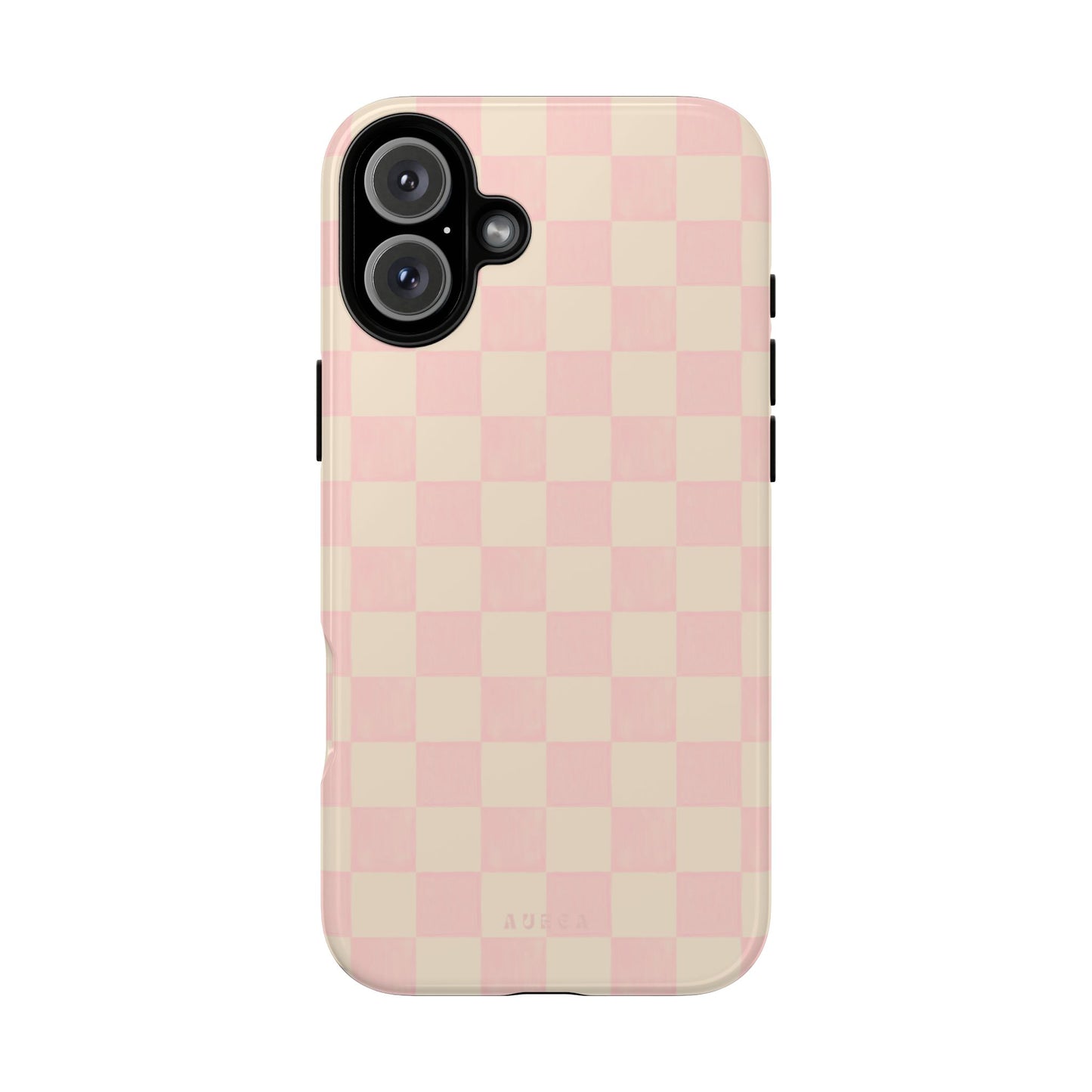 Sweet Blush Checkboard