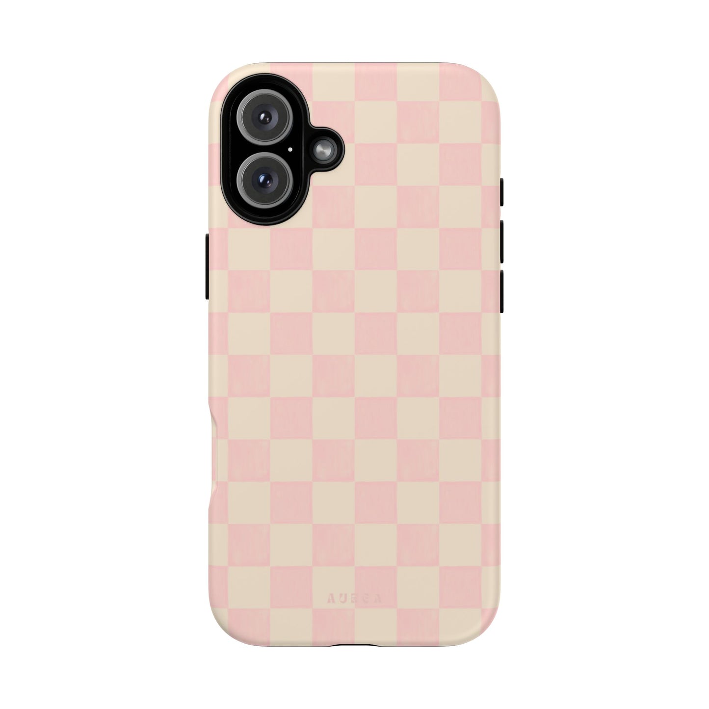 Sweet Blush Checkboard