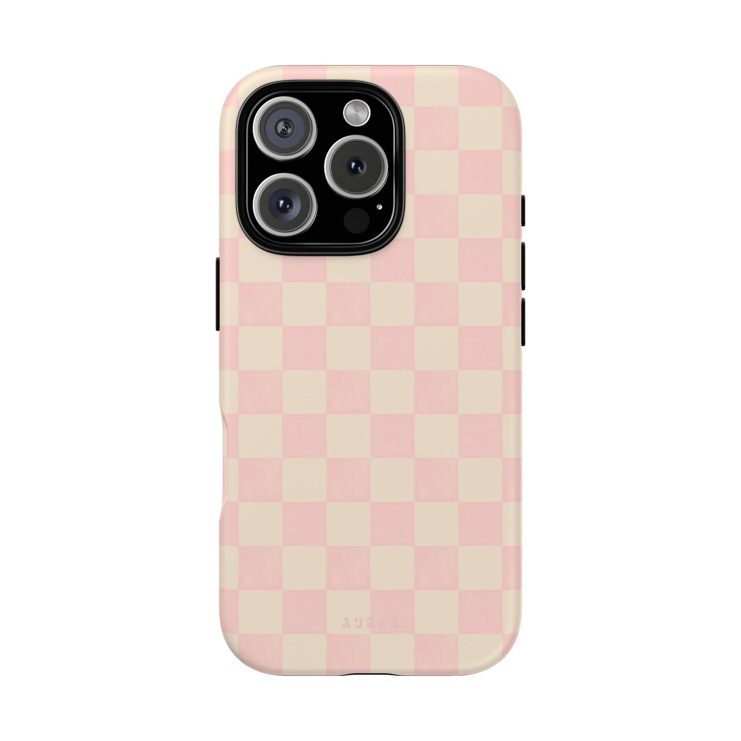 Sweet Blush Checkboard