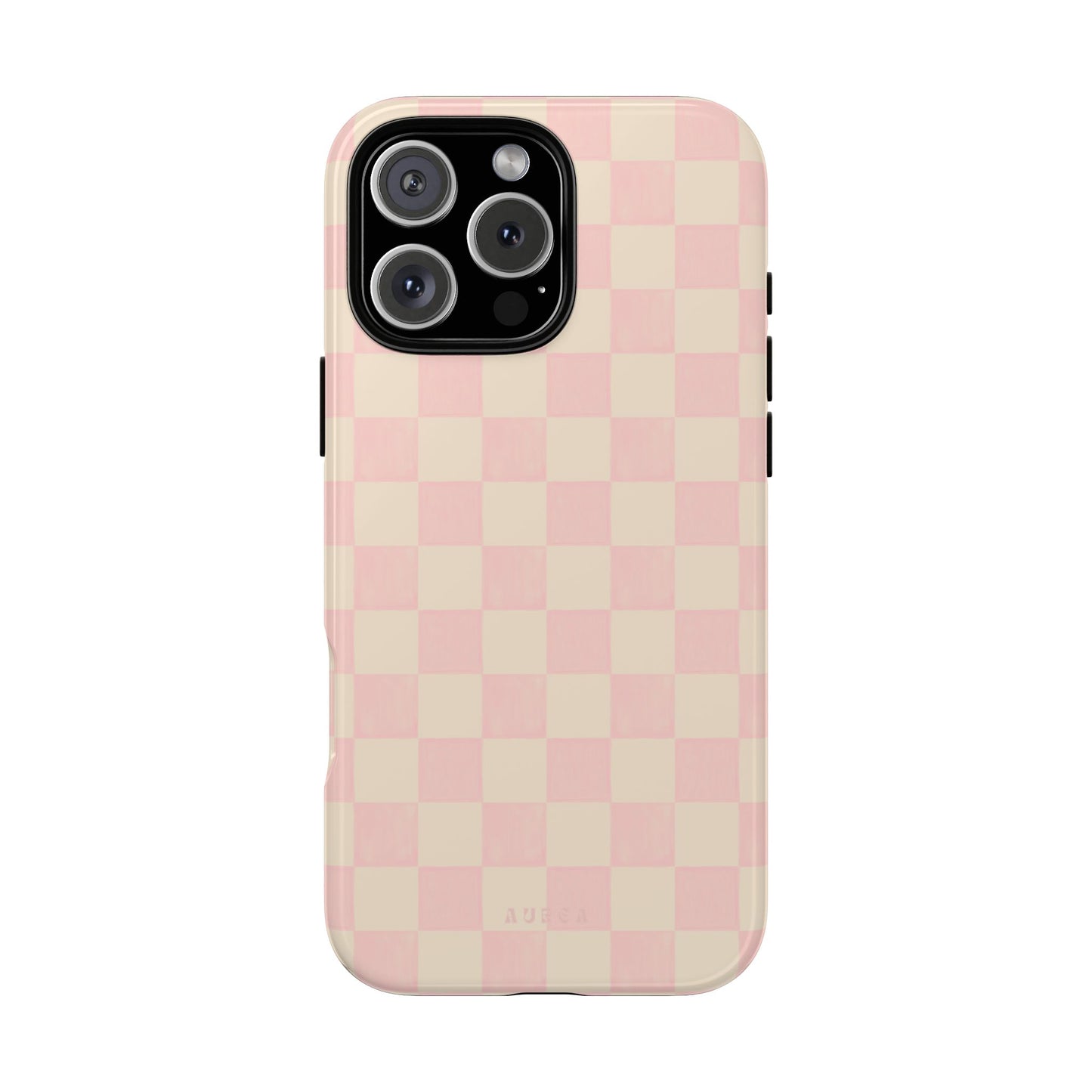 Sweet Blush Checkboard