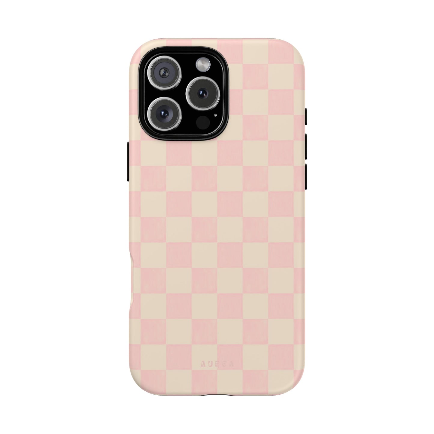 Sweet Blush Checkboard