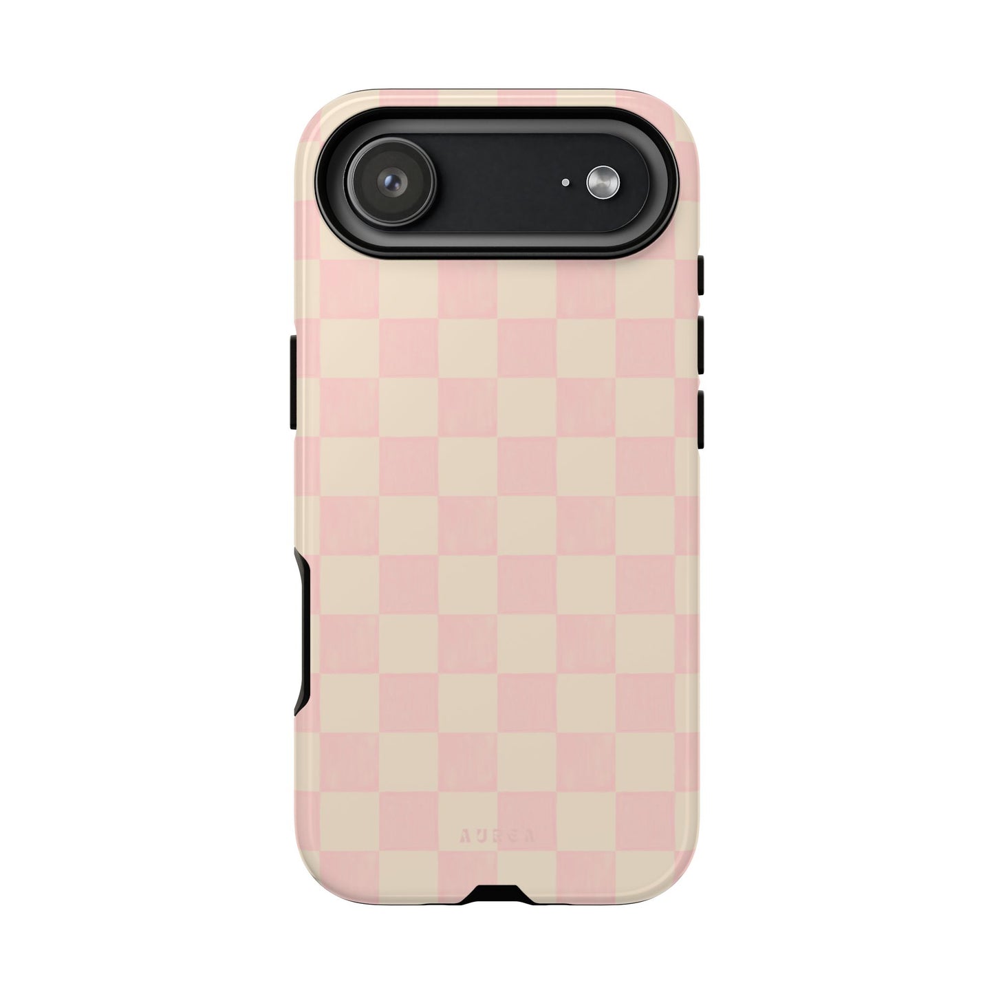 Sweet Blush Checkboard