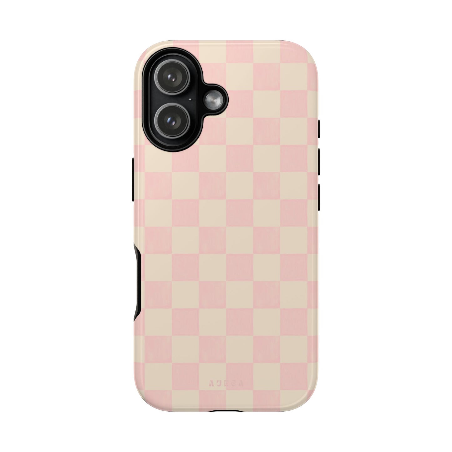 Sweet Blush Checkboard