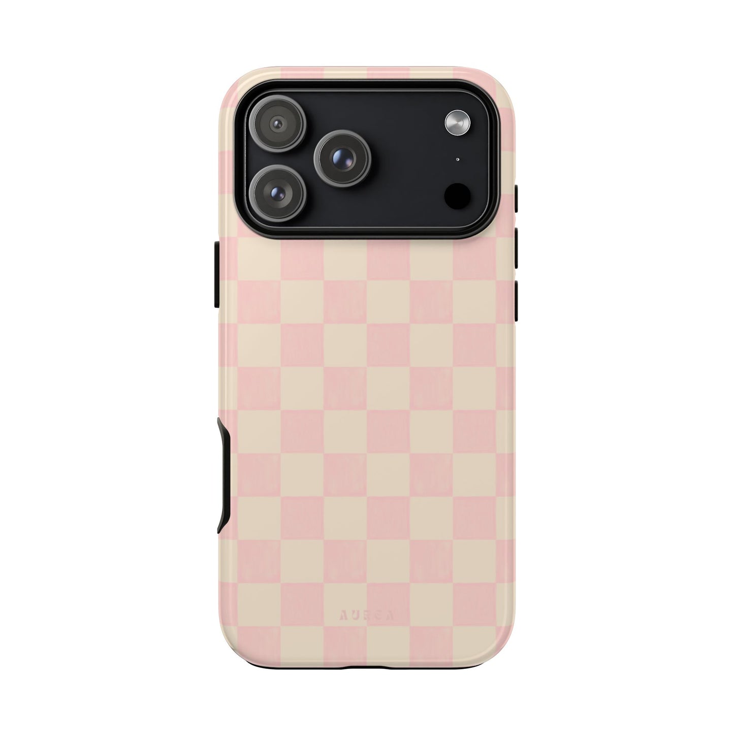 Sweet Blush Checkboard
