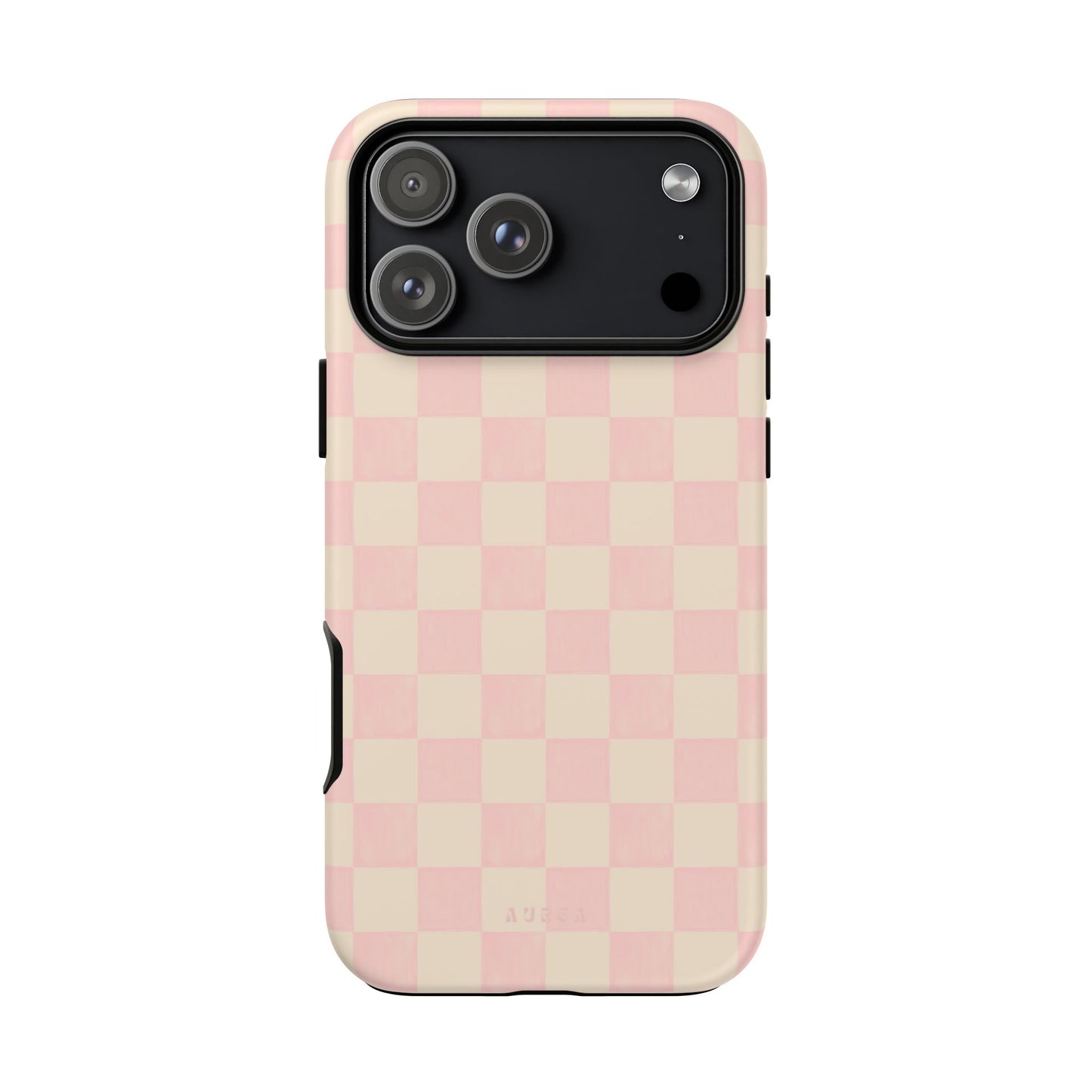 Sweet Blush Checkboard